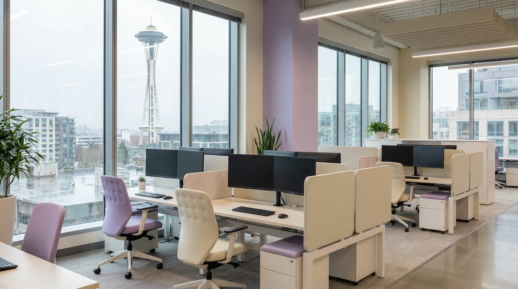 Фон главной секции — онлайн-обучение в IT и дизайне